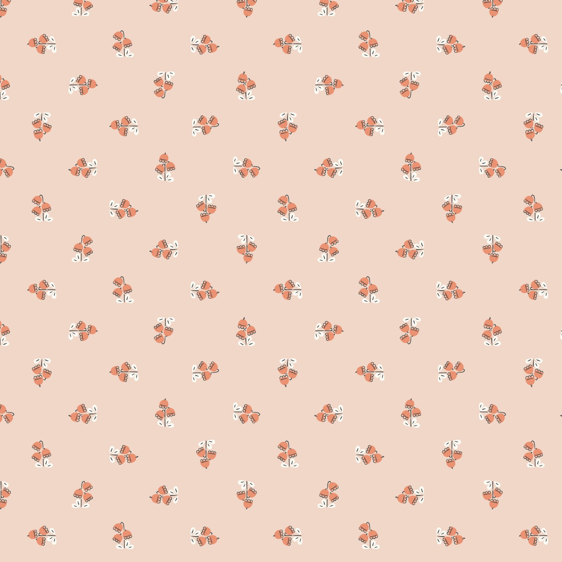 Lily Of The Valley - Little Bo - Kimberly Morgan - Cloud 9 Fabrics - Poplin - Simplifi Fabric