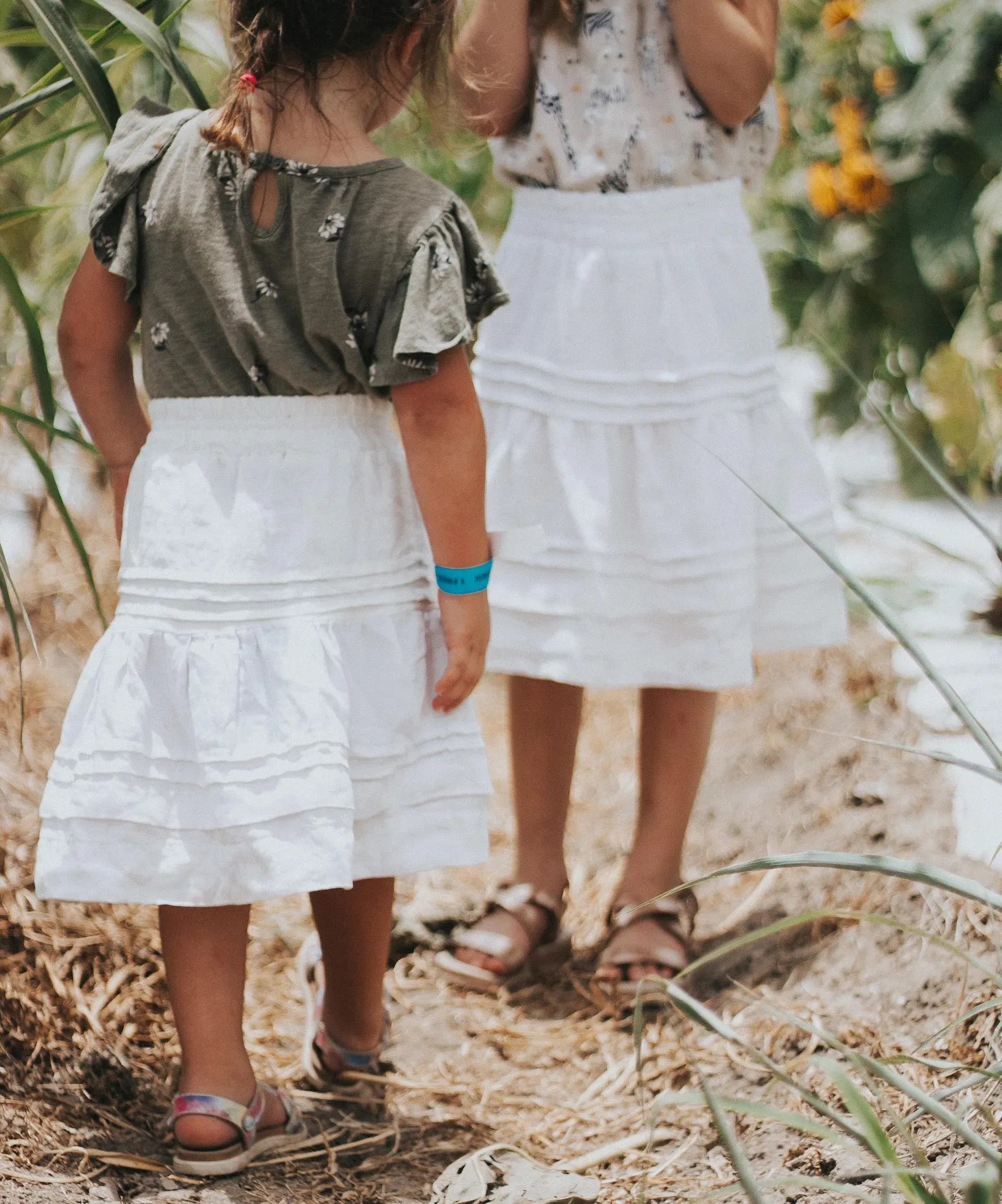 LITTLE ZAMORA Kids Midi Skirt PDF Sewing Pattern - Madswick - Simplifi Fabric
