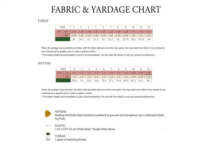 LITTLE ZAMORA Kids Midi Skirt PDF Sewing Pattern - Madswick - Simplifi Fabric