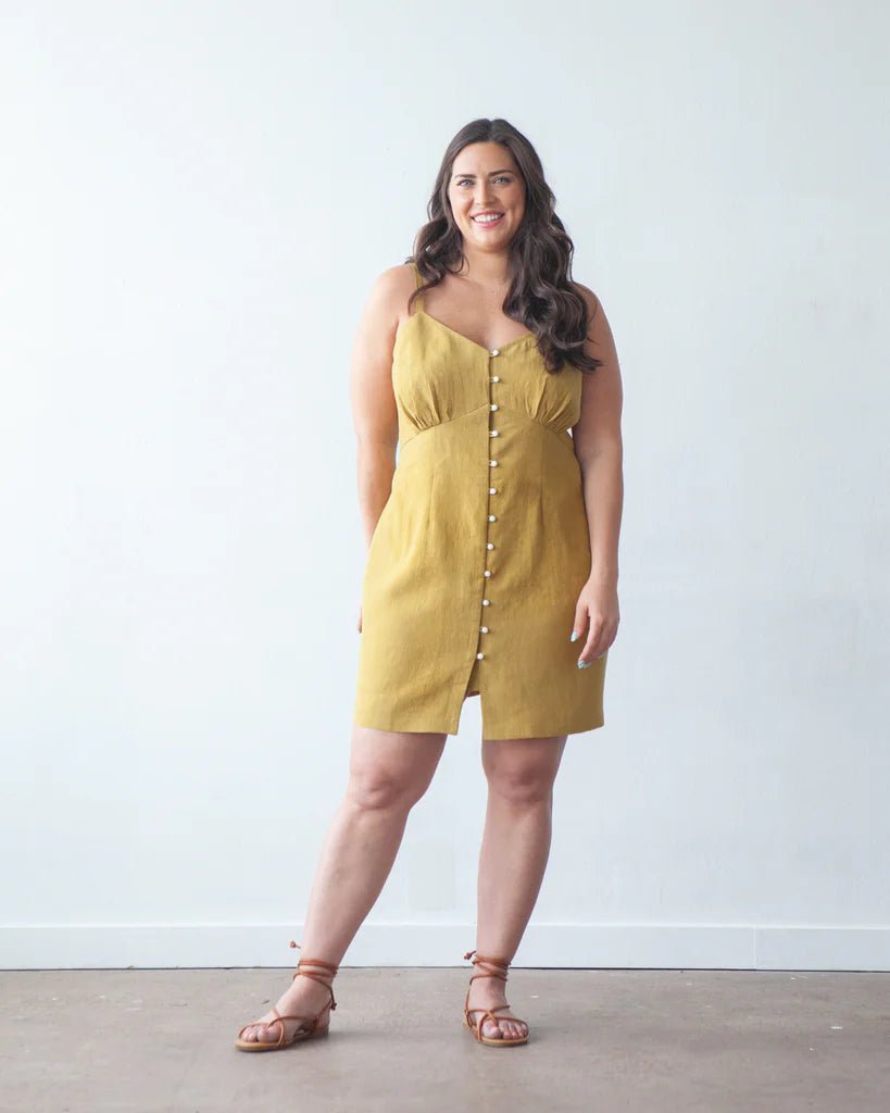 Lora Dress Sewing Pattern - True Bias - Simplifi Fabric