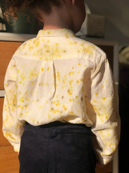 Lou Unisex Kids Shirt (18mo - 12yrs) PDF Sewing Pattern - Atelier Mimito - Simplifi Fabric