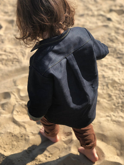 Lou Unisex Kids Shirt (18mo - 12yrs) PDF Sewing Pattern - Atelier Mimito - Simplifi Fabric