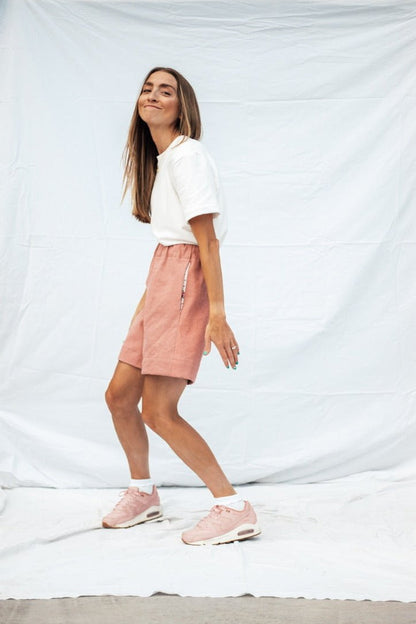 MADE - LINE Bundle Easy Tee Shirt , Shorts, Pants + Sweatshirt PDF Sewing Pattern - Madswick - Simplifi Fabric