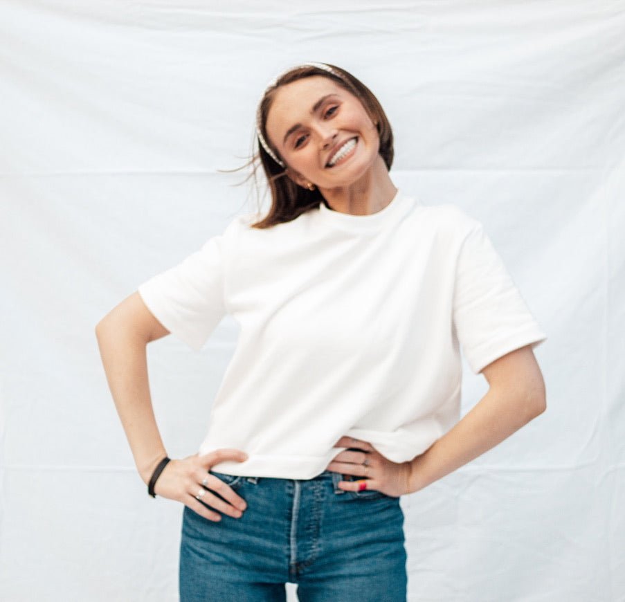 MADE - LINE Bundle Easy Tee Shirt , Shorts, Pants + Sweatshirt PDF Sewing Pattern - Madswick - Simplifi Fabric