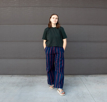 MADE - LINE Bundle Easy Tee Shirt , Shorts, Pants + Sweatshirt PDF Sewing Pattern - Madswick - Simplifi Fabric