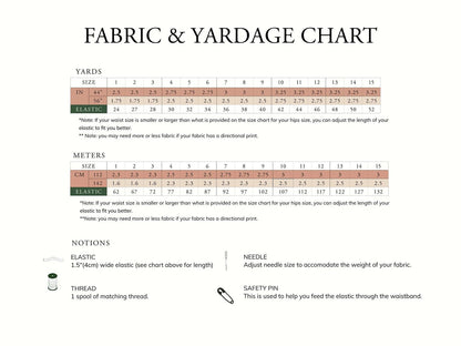 MADE - LINE Pants PDF Sewing Pattern - Madswick - Simplifi Fabric