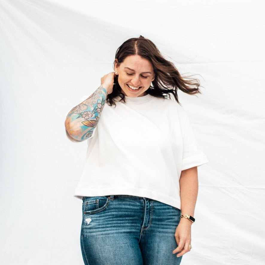 MADE - LINE Tee PDF Sewing Pattern - Madswick - Simplifi Fabric