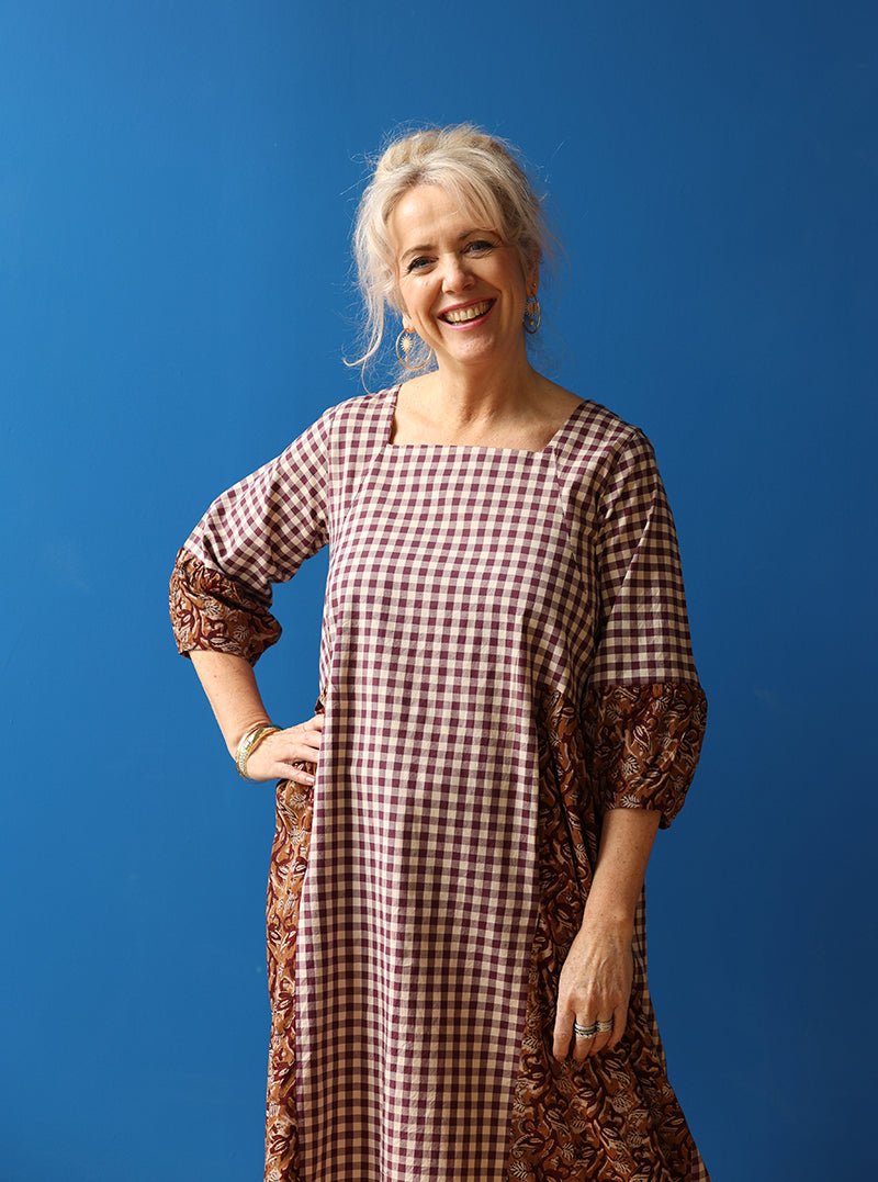 Mahal Dress - Paper Sewing Pattern - Sew Different - Simplifi Fabric