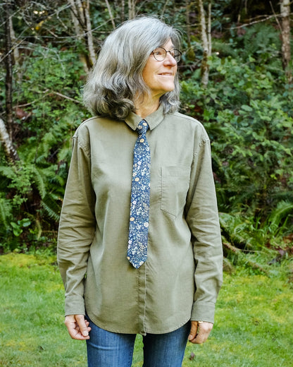 Mahle Tie PDF Sewing Pattern - Thread Theory - Simplifi Fabric