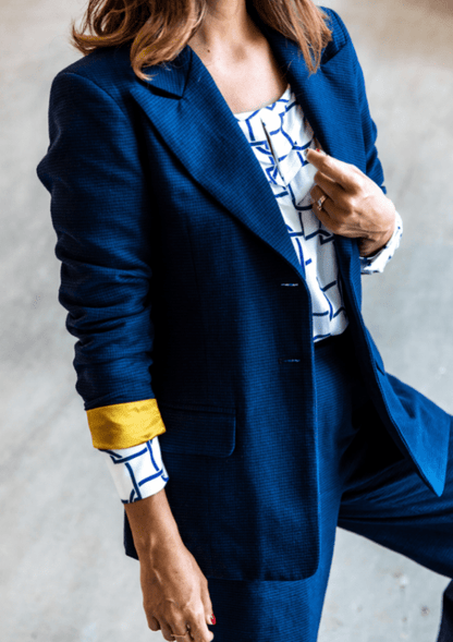 Manhattan Blazer Paper Sewing Pattern - Maison Fauve - Simplifi Fabric