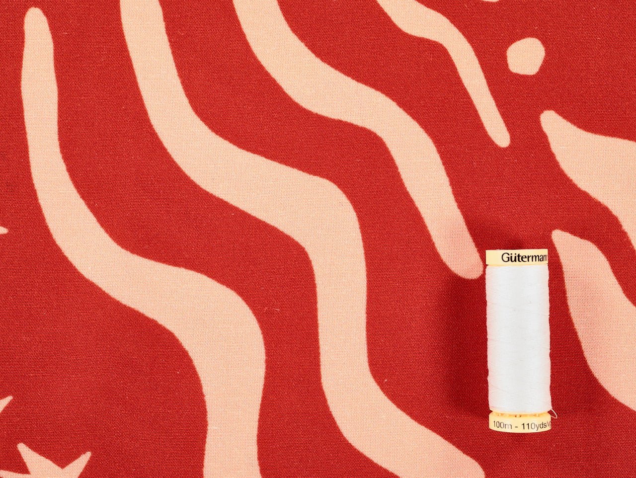 Marisol Viscose & Linen - Rust - Oeko - Tex 100 - Fabric Godmother - Simplifi Fabric