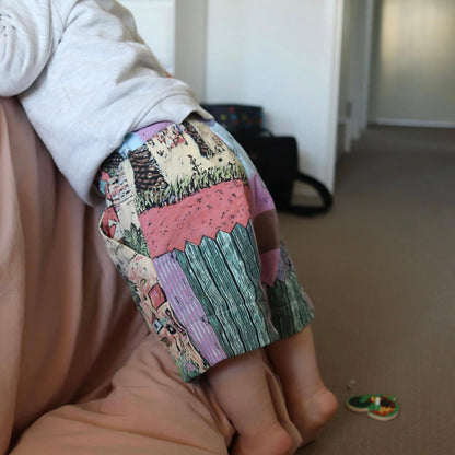 Marlo Unisex Kids Shorts (12mo - 12yrs) PDF Sewing Pattern - Atelier Mimito - Simplifi Fabric