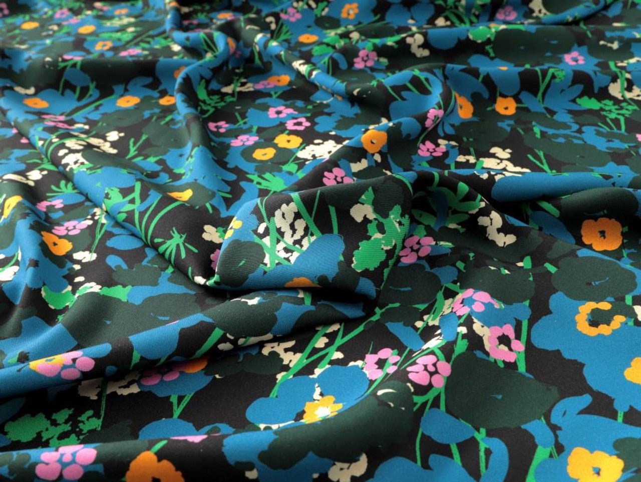 Melissa Viscose Twill - Multi - Oeko - Tex 100 - Fabric Godmother - Simplifi Fabric