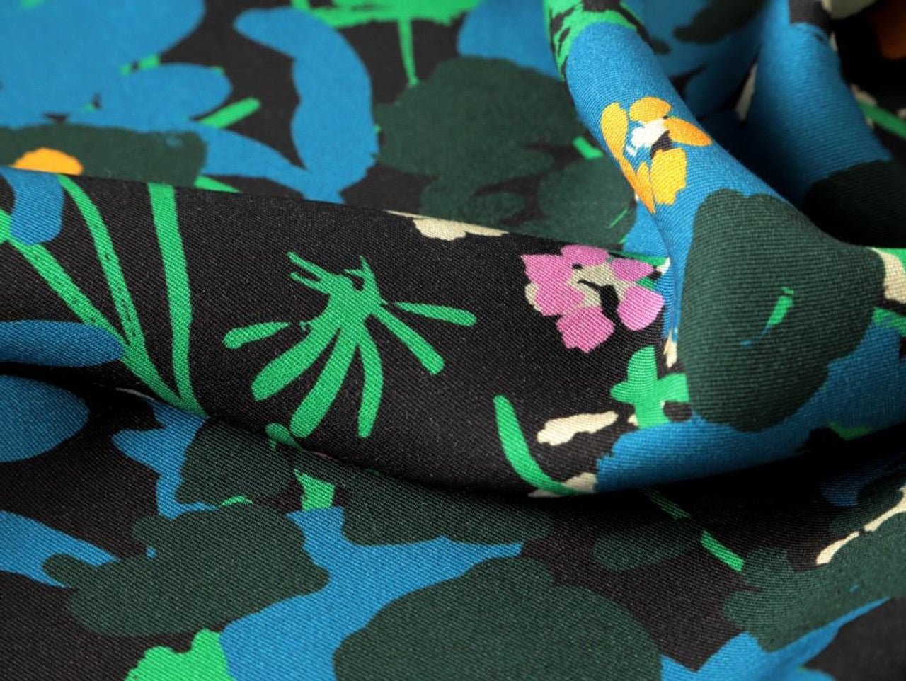 Melissa Viscose Twill - Multi - Oeko - Tex 100 - Fabric Godmother - Simplifi Fabric