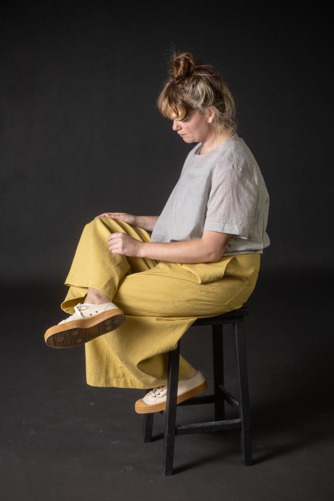 Mellow Yellow European Laundered Linen / Organic Cotton - Oeko - Tex® / GOTS - Merchant & Mills - Simplifi Fabric