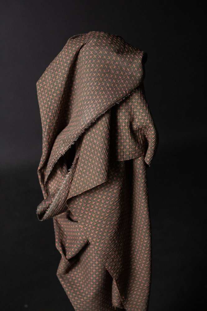 Mia Pink Indian Cotton Cross Stitch - Merchant & Mills - Simplifi Fabric