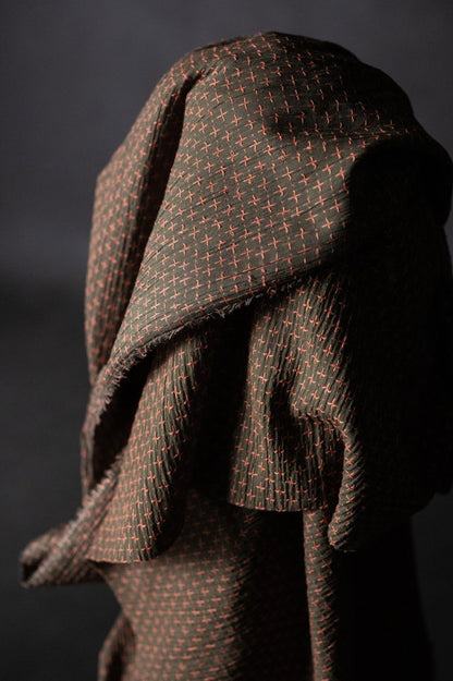 Mia Pink Indian Cotton Cross Stitch - Merchant & Mills - Simplifi Fabric