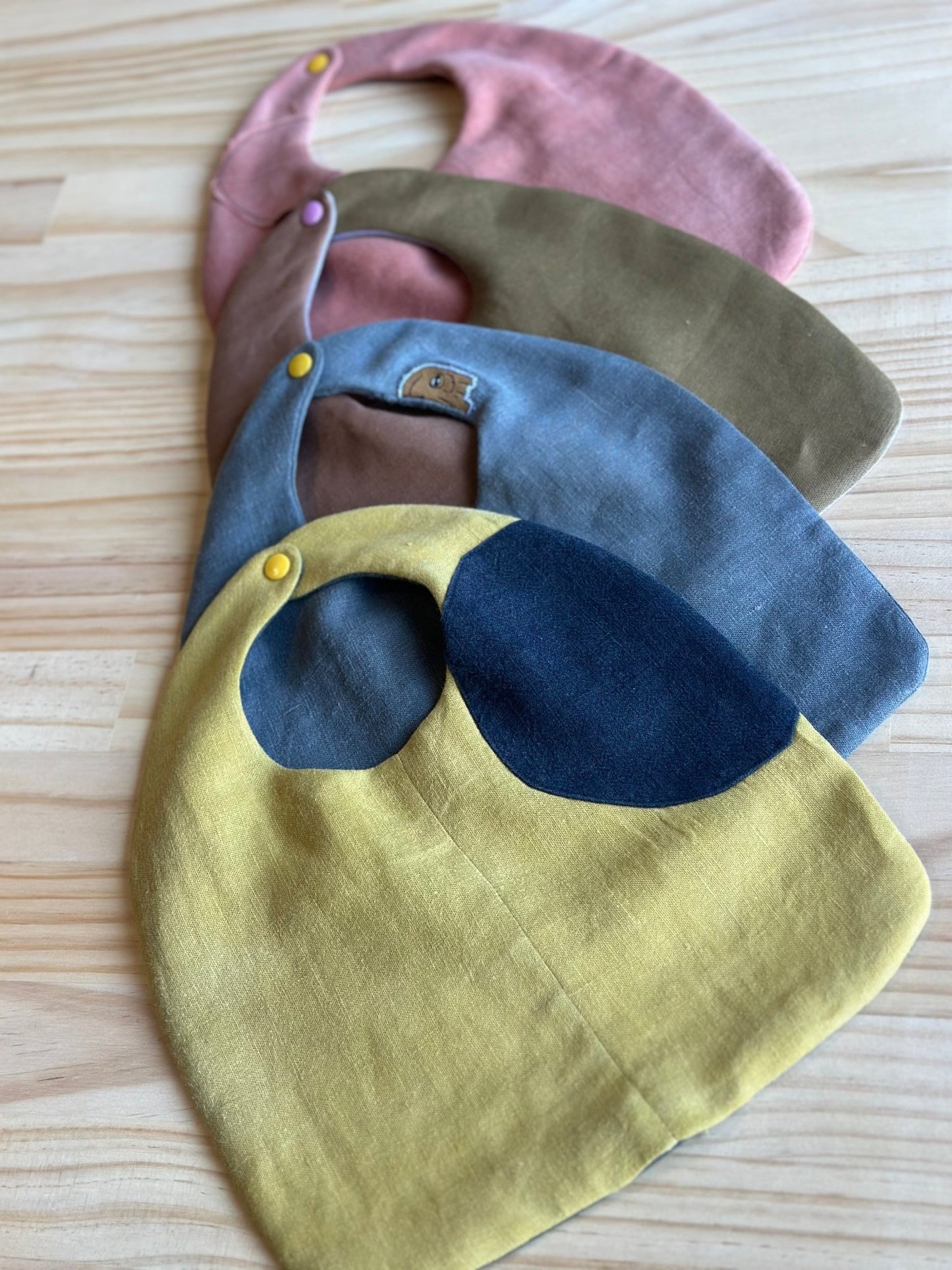 Mimo Baby Bib Set PDF Sewing Pattern - Atelier Mimito - Simplifi Fabric