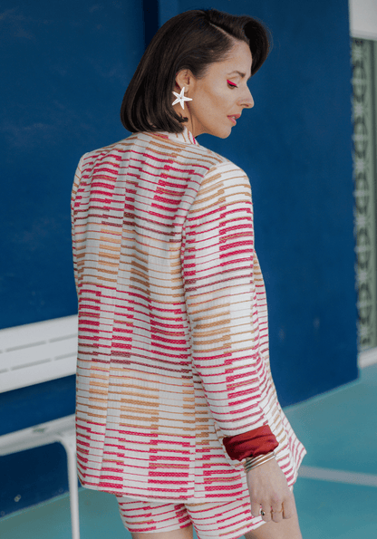 Mimosa Blazer Paper Sewing Pattern - Maison Fauve - Simplifi Fabric