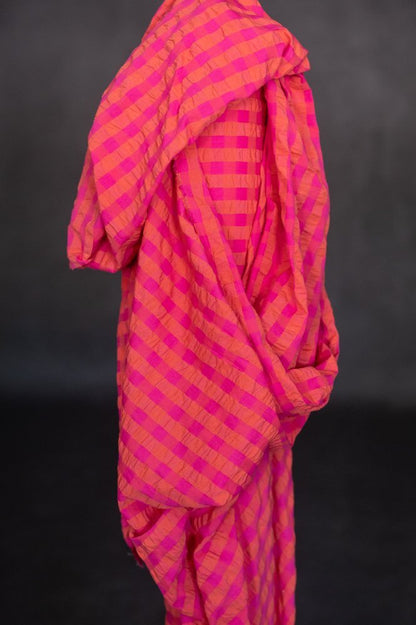 Mirabelle Gingham Indian Organic Cotton Seersucker - Merchant & Mills - Simplifi Fabric