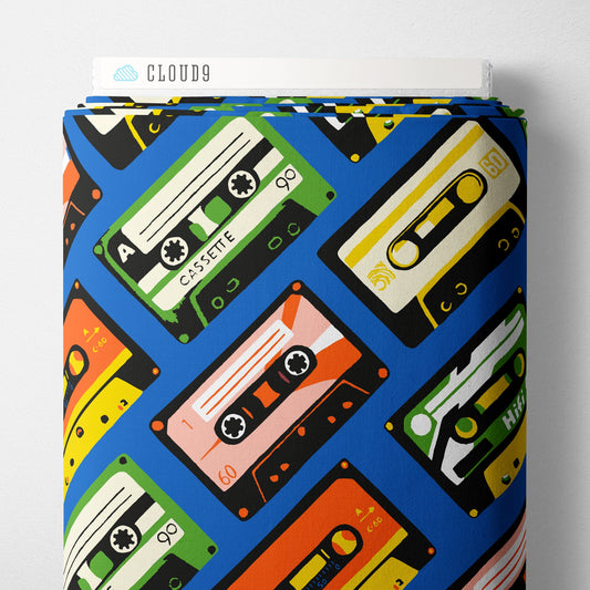 Mixed Tape - Tara Barr - Laminated Collective - Cloud9 Fabrics - Simplifi Fabric