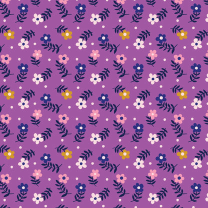 Moody Floret - Wonder Jungle - Pip & Lo - Cloud 9 Fabrics - Poplin - Simplifi Fabric