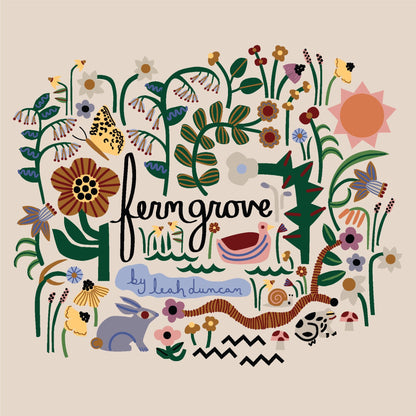 Moon Grove - Fern Grove - Leah Duncan - Cloud 9 Fabrics - Poplin - Simplifi Fabric