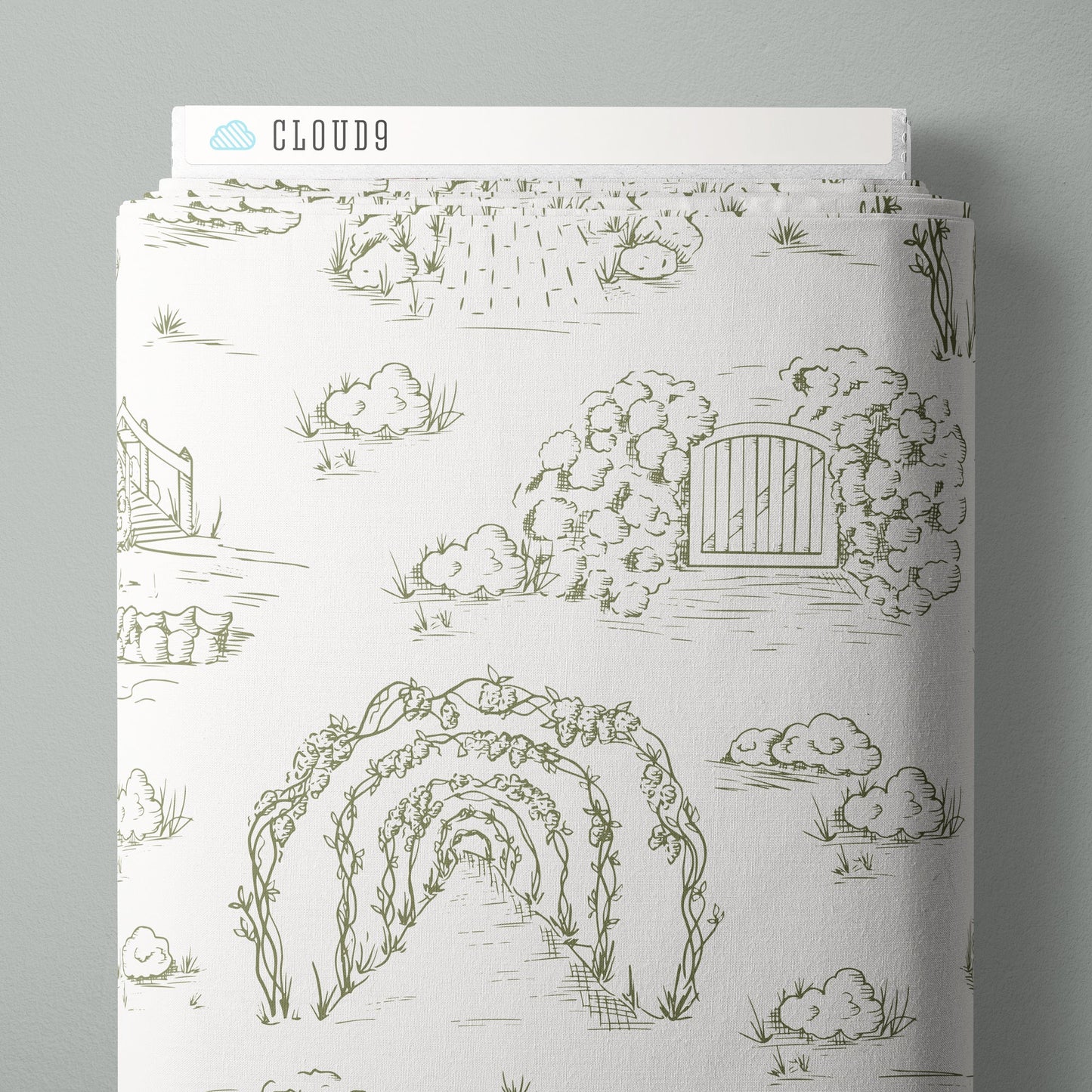 Moonlit Stroll - Ivory - Twilight Reverie - Lisee Ree Designs - Cloud 9 Fabrics - Poplin - Simplifi Fabric