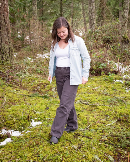 Morden Work Pants Womens PDF Sewing Pattern - Thread Theory - Simplifi Fabric