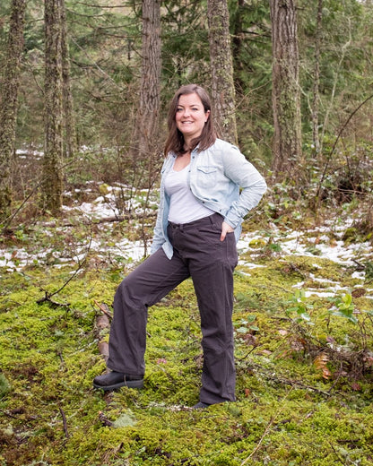 Morden Work Pants Womens PDF Sewing Pattern - Thread Theory - Simplifi Fabric