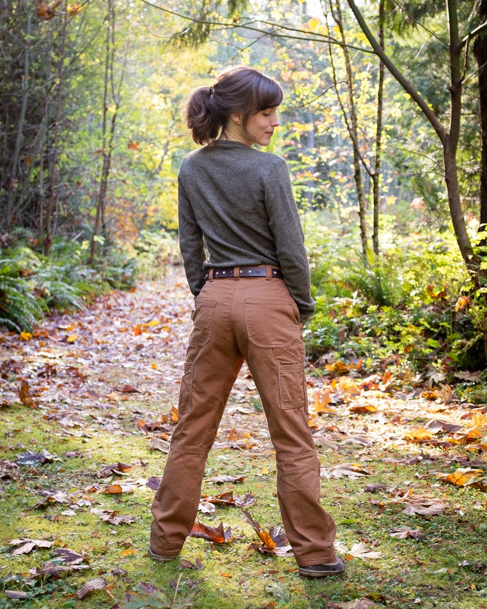 Morden Work Pants Womens PDF Sewing Pattern - Thread Theory - Simplifi Fabric