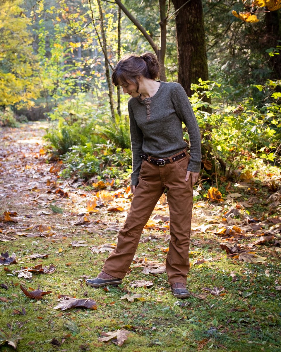 Morden Work Pants Womens PDF Sewing Pattern - Thread Theory - Simplifi Fabric