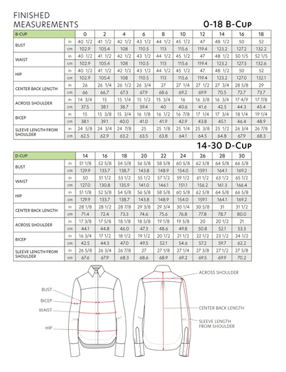 MVP BD Shirt Paper Sewing Pattern - Izzie - Simplifi Fabric