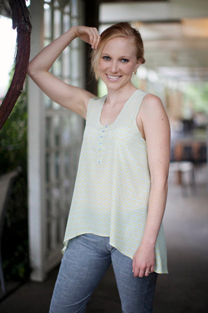 Myla Tank Paper Pattern - Sew Liberated - Simplifi Fabric