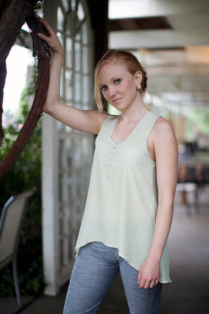 Myla Tank Paper Pattern - Sew Liberated - Simplifi Fabric