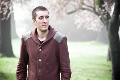 Newcastle Cardigan Mens PDF Sewing Pattern - Thread Theory - Simplifi Fabric