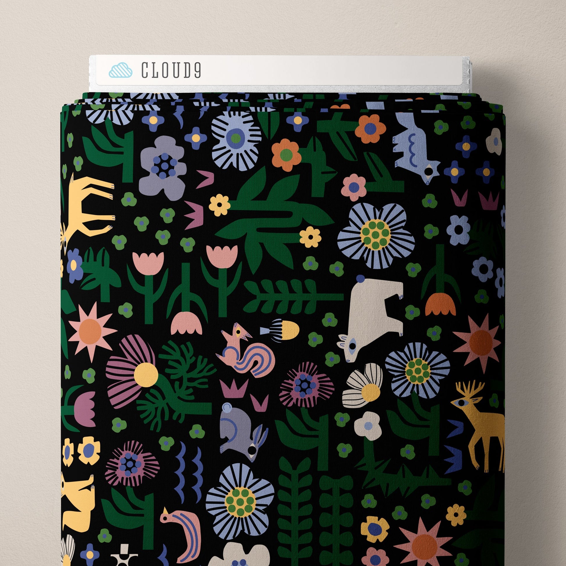 Nightdreams - Fern Grove - Leah Duncan - Cloud 9 Fabrics - Poplin - Simplifi Fabric