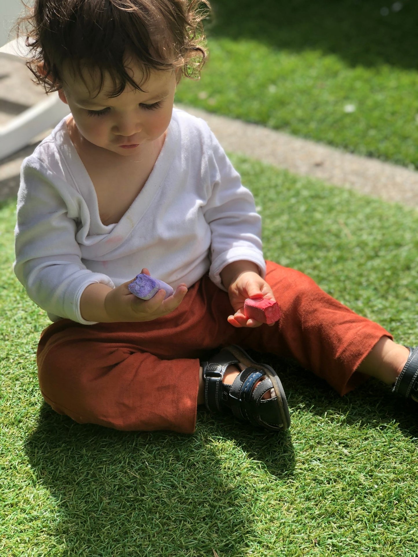 Nino Harem Shorts and Pants (newborn - 5yrs) PDF Sewing Pattern - Atelier Mimito - Simplifi Fabric