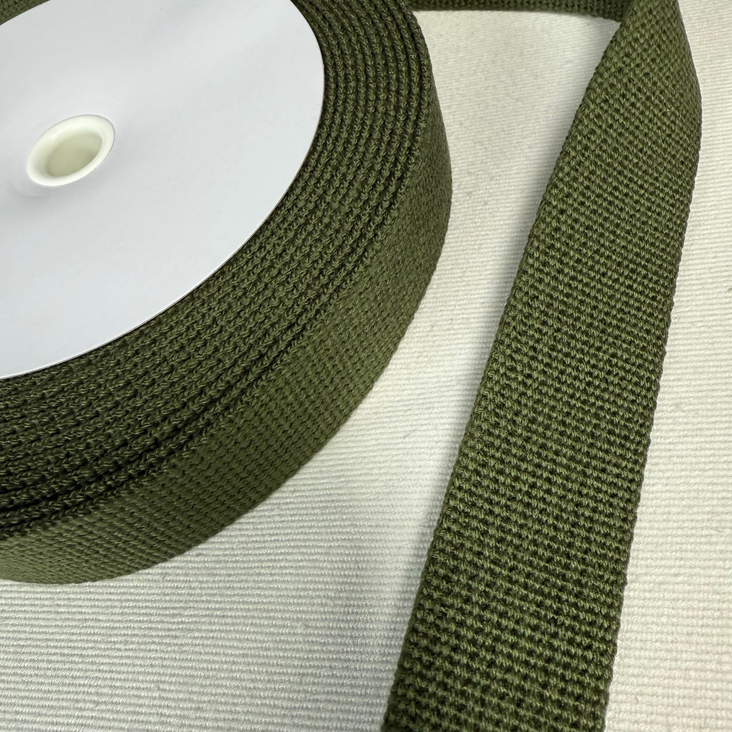 30mm Webbing - Olive Green - Japanese Import  (sold per meter)