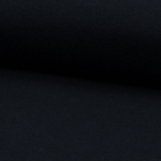 Organic 1x1 Ribbing - European Import - Navy - Simplifi Fabric