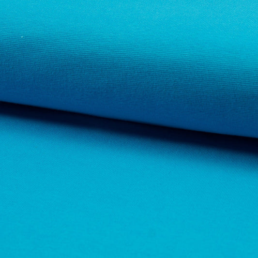 Organic 1x1 Ribbing - European Import - Turquoise - Simplifi Fabric