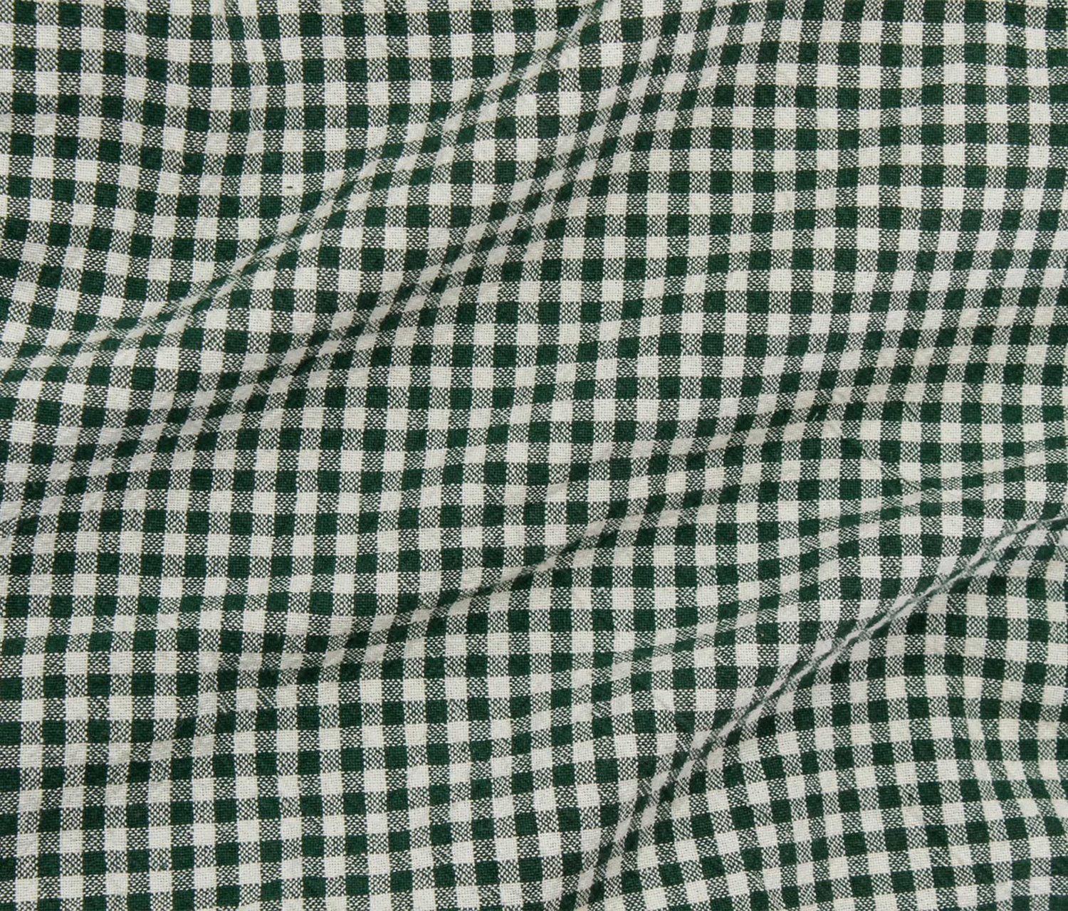 Organic Cotton Gingham - Pine - Simplifi Fabric