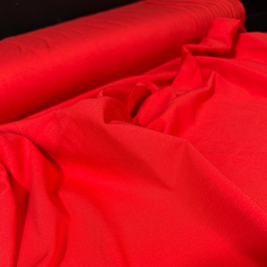 Organic Cotton Stretch Jersey - European Import - Oeko - Tex® - Red - Simplifi Fabric