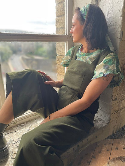 Osborn Dungarees - Paper Sewing Pattern - Sew Different - Simplifi Fabric