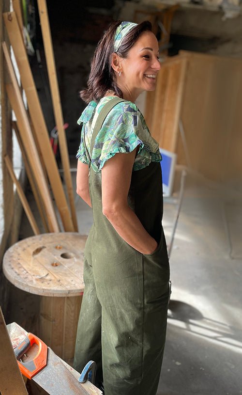 Osborn Dungarees - Paper Sewing Pattern - Sew Different - Simplifi Fabric