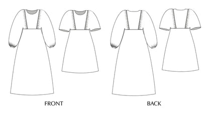 Otus Frock - Paper Sewing Pattern - Sew Different - Simplifi Fabric