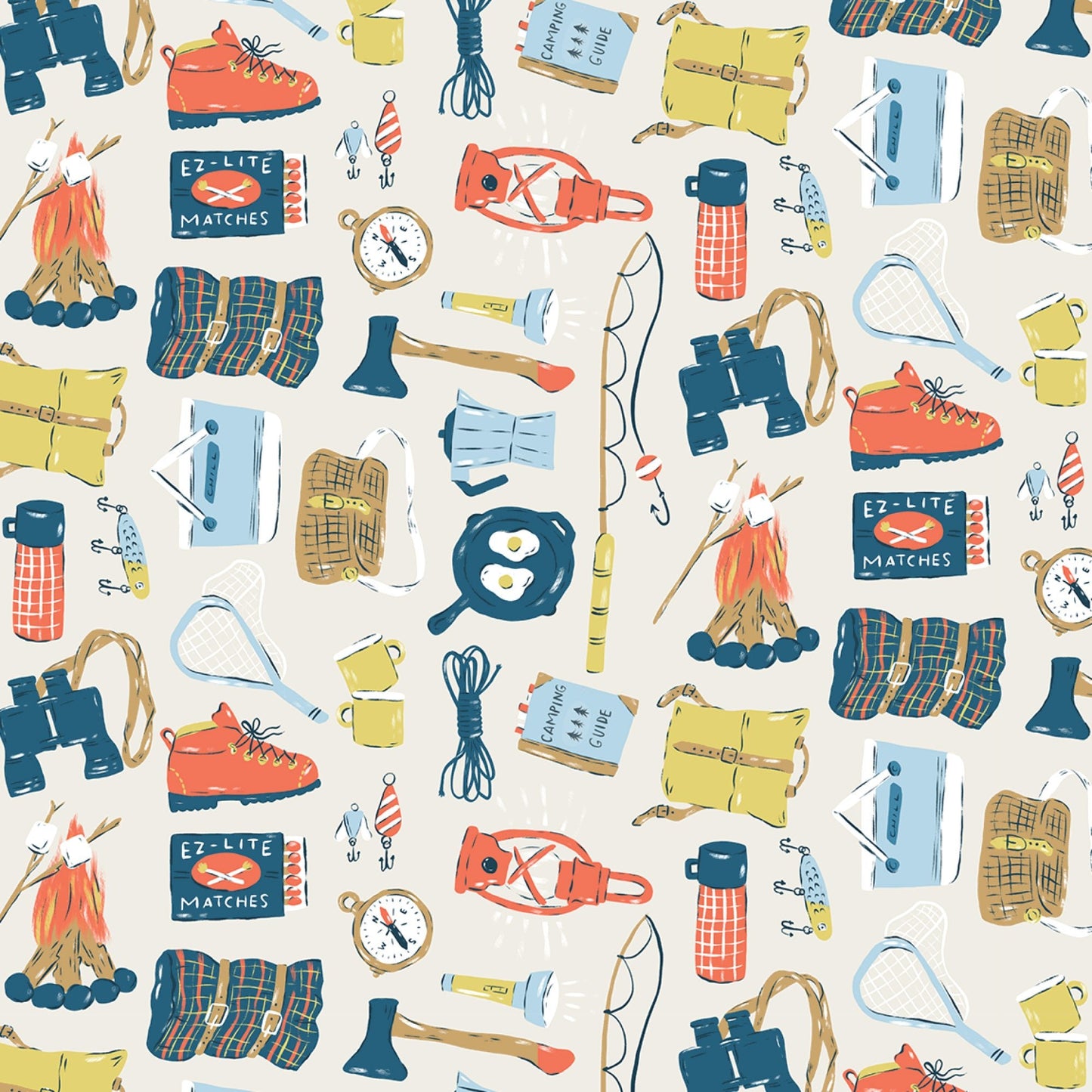 Outdoor Essentials - Camp Canine - Krissy Mast - Cloud 9 Fabrics - Poplin - Simplifi Fabric