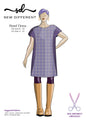 Panel Dress & Tee - Paper Sewing Pattern - Sew Different - Simplifi Fabric