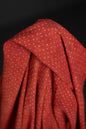 Paprika Spot Block Print Indian Organic Cotton - Merchant & Mills - Simplifi Fabric
