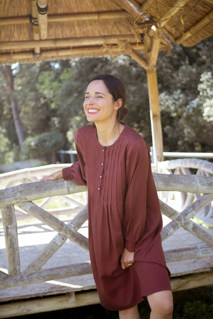 Atlas Shirt Dress Blouse Paper Sewing Pattern - Maison Fauve